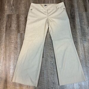 The Limited Pants Drew Fit 8 Women’s Trouser Career Wear Khaki Tan Straight